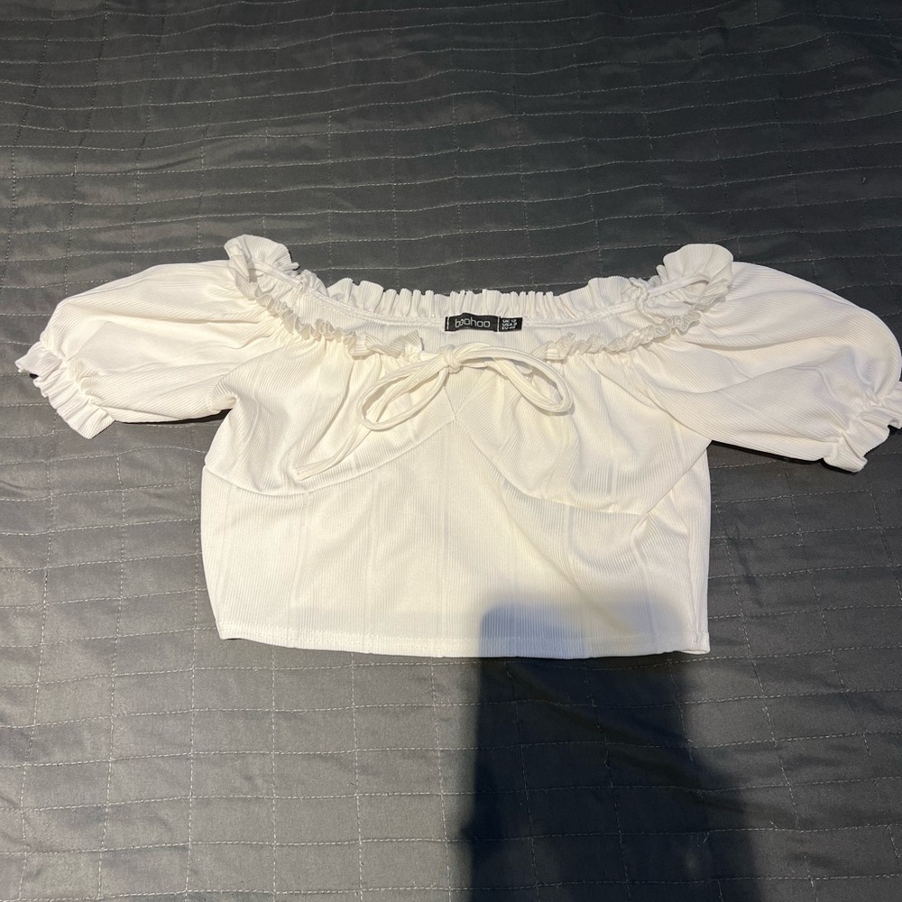 Boohoo crop top
